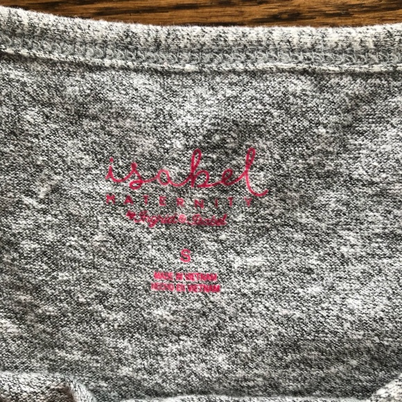 Isabel maternity flutter sleeve top, size small - Picture 4 of 4